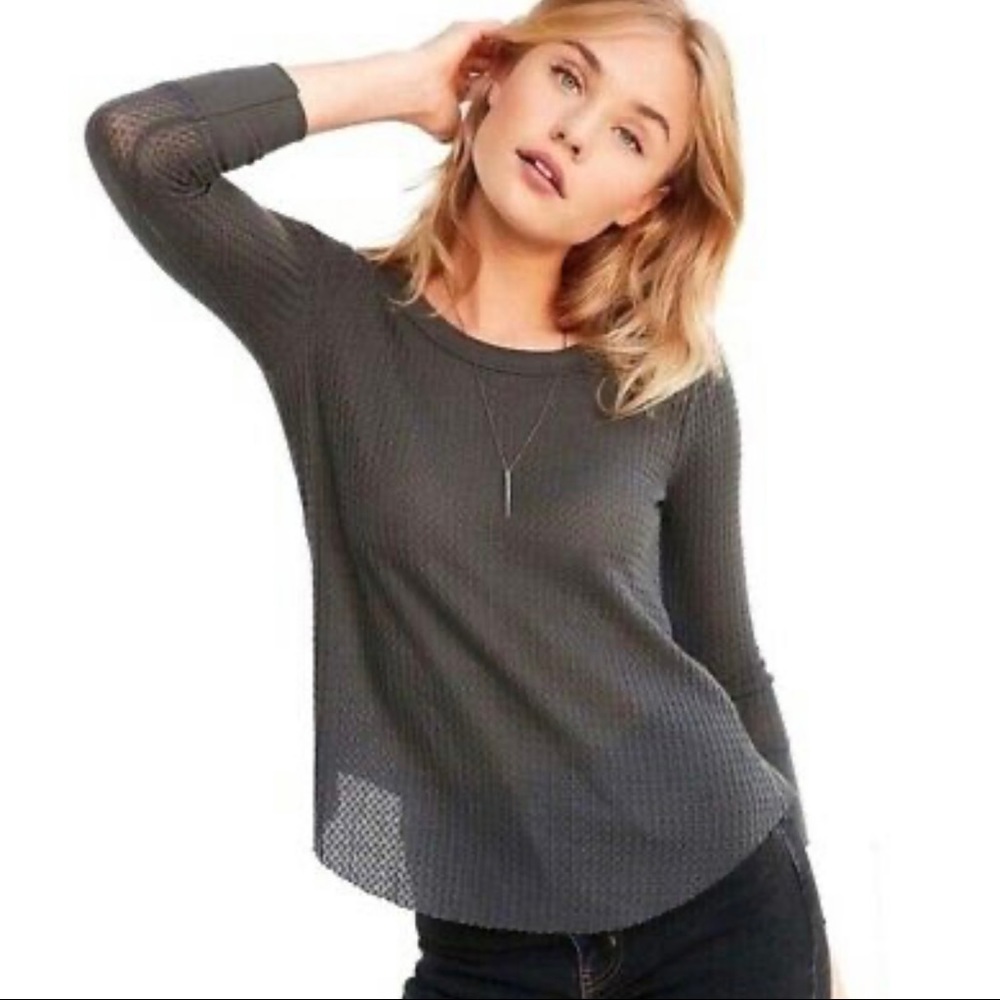 Urban Outfitter Waffle Knit Top